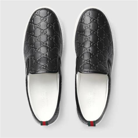 gucci men's slip on shoes|gucci slip on sneakers men's.